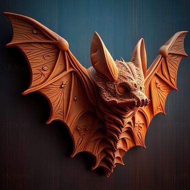 3D модель Myotis attenboroughi (STL)